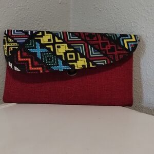 Colorful Patterned Clutch